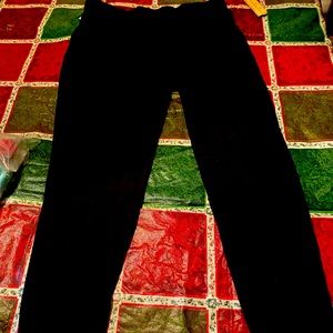 Gibson black drawstring joggers NWT